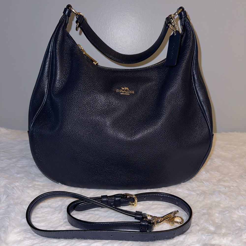 Coach Harley Hobo in Pebble